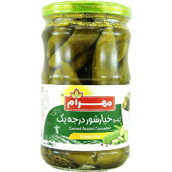 خیارشور درجه یک مهرام