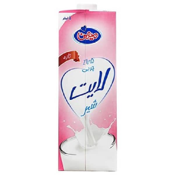 شیر کم چرب لایت میهن