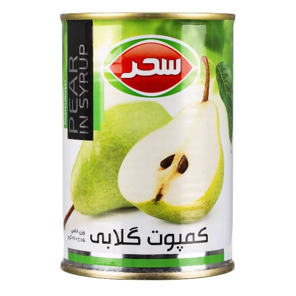 کمپوت گلابی ایزی اپن سحر
