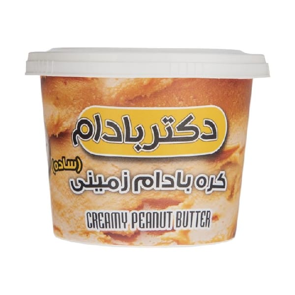 کره بادام زمینی ساده دکتر بادام